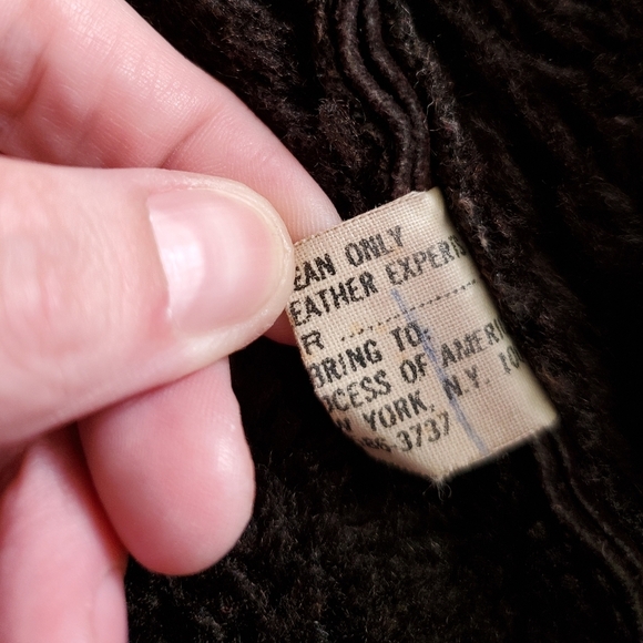 Vintage A&F Originals New York Brown Suede Penny Lane Full Length Overcoat - Picture 4 of 11